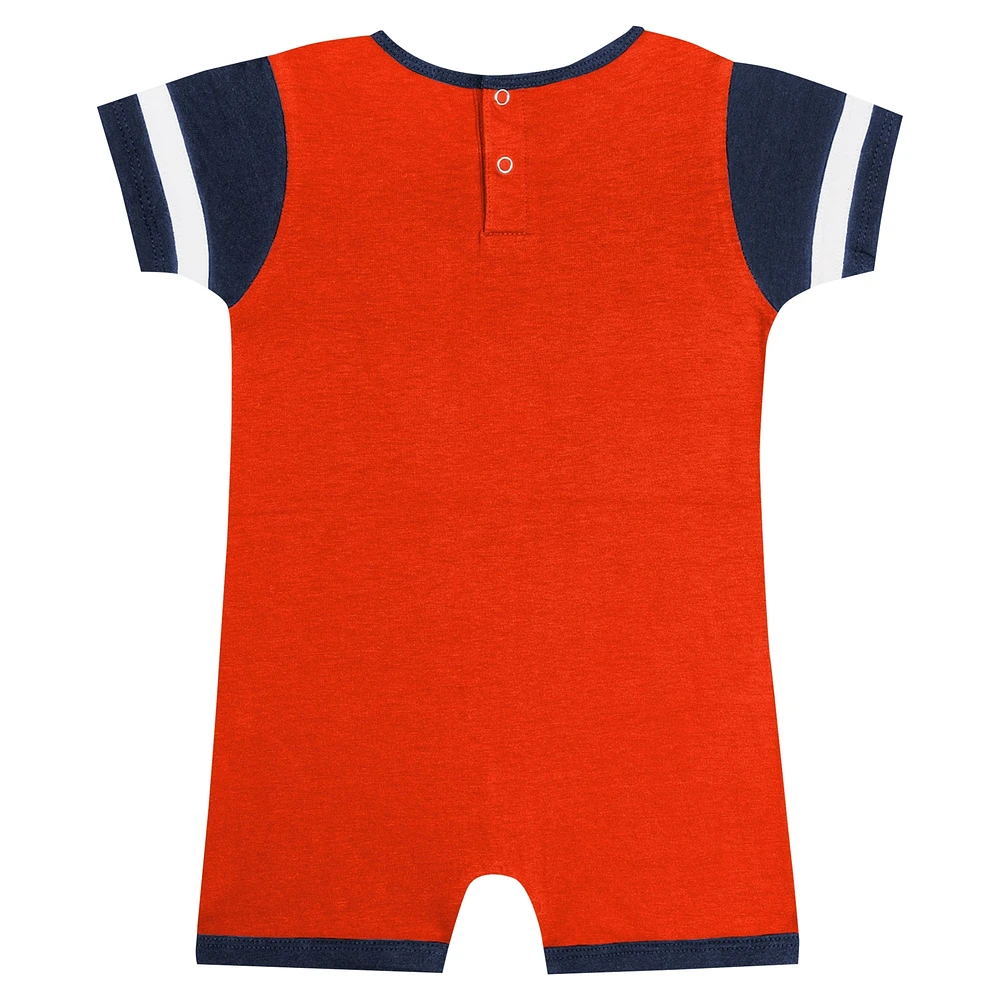 Barboteuse orange Fast Pitch des Detroit Tigers pour bébé