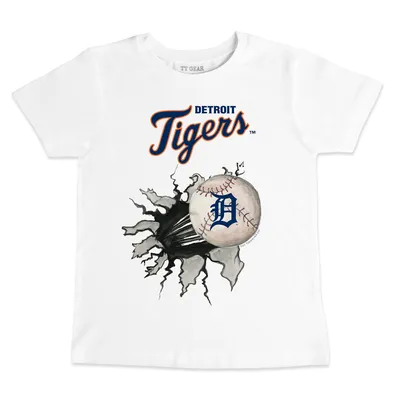 Toronto Blue Jays Tiny Turnip Women's Baseball Flag T-Shirt - White