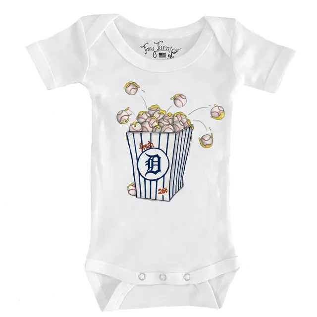 Lids Detroit Tigers Tiny Turnip Infant Stitched Baseball Bodysuit - White