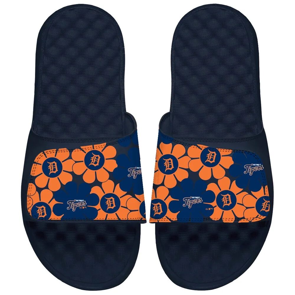 ISlides Official - Braves Loudmouth Floral 14/15 / Royal Slides - Sandals - Slippers