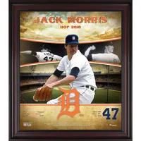 Jack Morris Detroit Tigers Fanatics Authentic 12 x 15 Hall of Fame