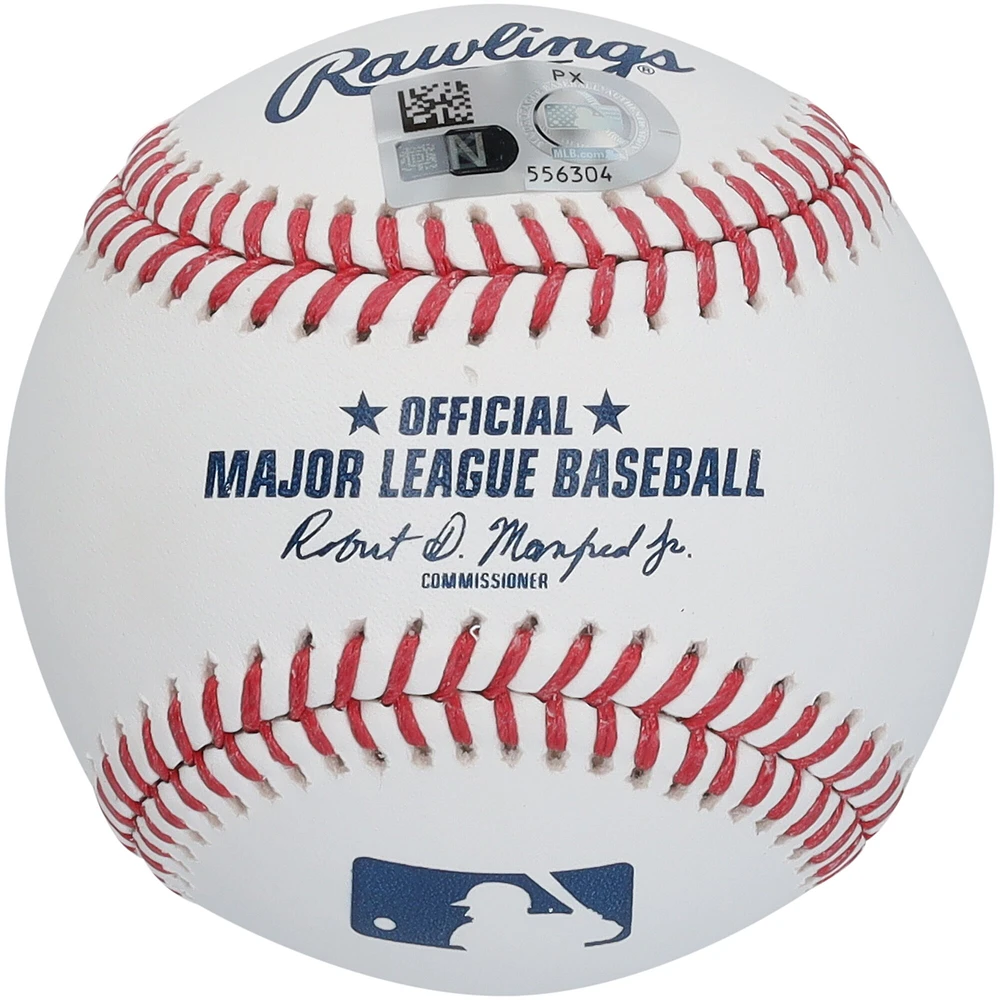 Balle de baseball autographiée par Kerry Carpenter des Detroit Tigers avec l'inscription « Built Different »