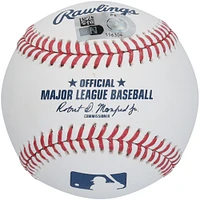 Balle de baseball autographiée par Kerry Carpenter des Detroit Tigers avec l'inscription « Built Different »