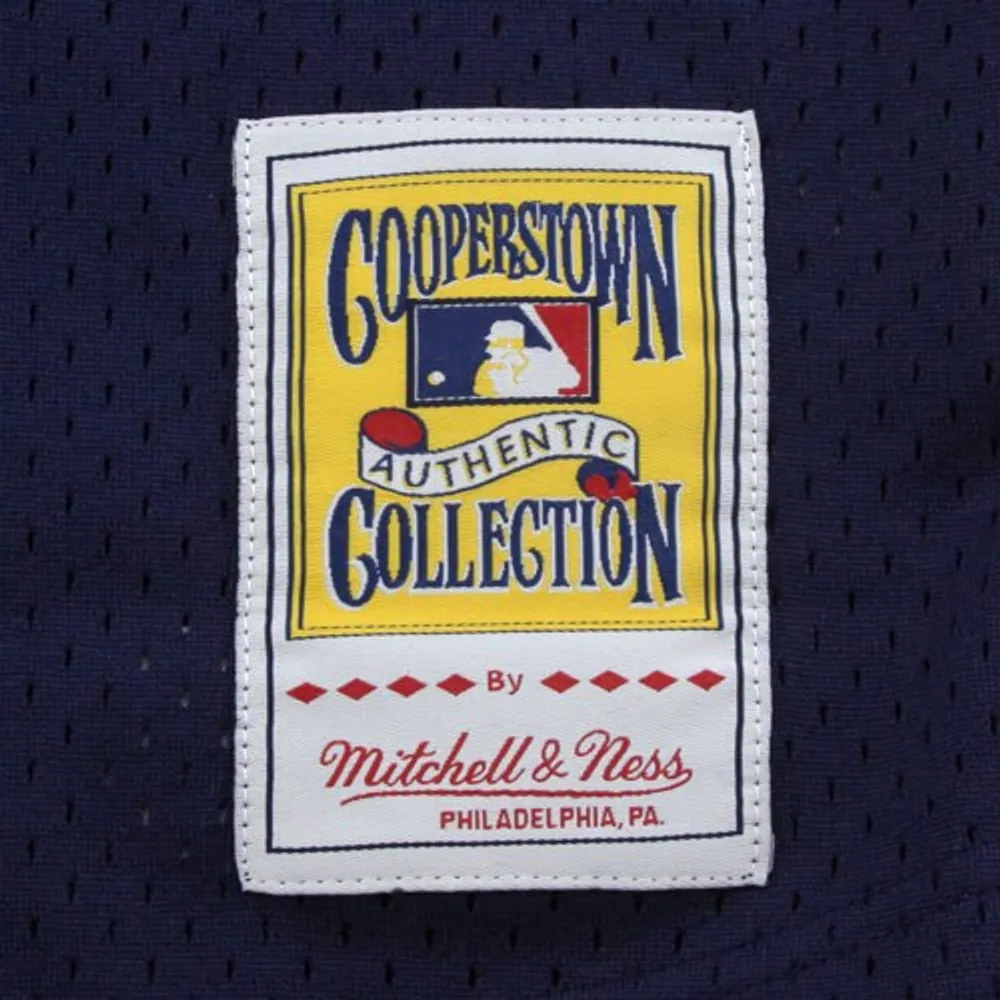 Men' s Mitchell & Ness Alan Trammell Navy Detroit Tigers 1984 Authentic Cooperstown Collection Mesh Batting Practice Jersey