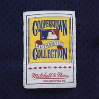 Men' s Mitchell & Ness Alan Trammell Navy Detroit Tigers 1984 Authentic Cooperstown Collection Mesh Batting Practice Jersey