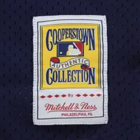 Men' s Mitchell & Ness Alan Trammell Navy Detroit Tigers 1984 Authentic Cooperstown Collection Mesh Batting Practice Jersey