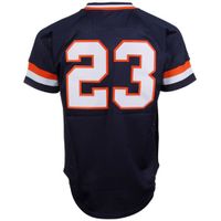 Men' s Mitchell & Ness Kirk Gibson Navy Detroit Tigers 1984 Authentic Cooperstown Collection Mesh Batting Practice Jersey