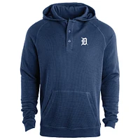 Men's Dunbrooke  Navy Detroit Tigers Montana Lightweight Raglan Pullover Hoodie