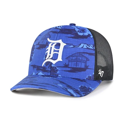 Men's '47 Blue Detroit Tigers Fiji Trucker Adjustable Hat