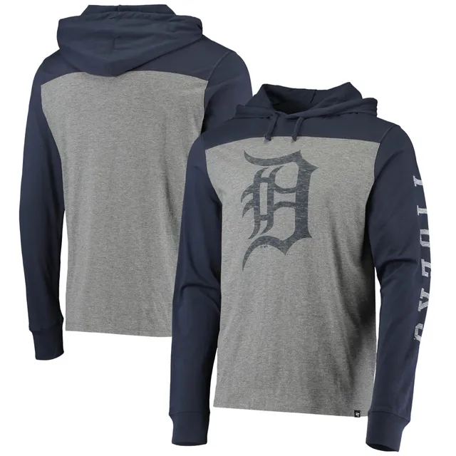 Men's '47 Gray Detroit Lions Driven by Detroit Pullover Hoodie