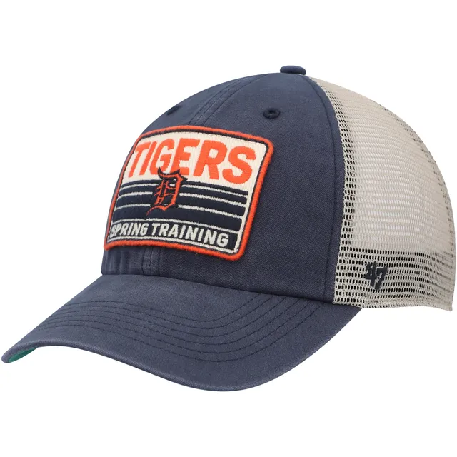 Men's Fanatics Branded Navy Detroit Tigers Foam Front Patch Trucker Snapback Hat