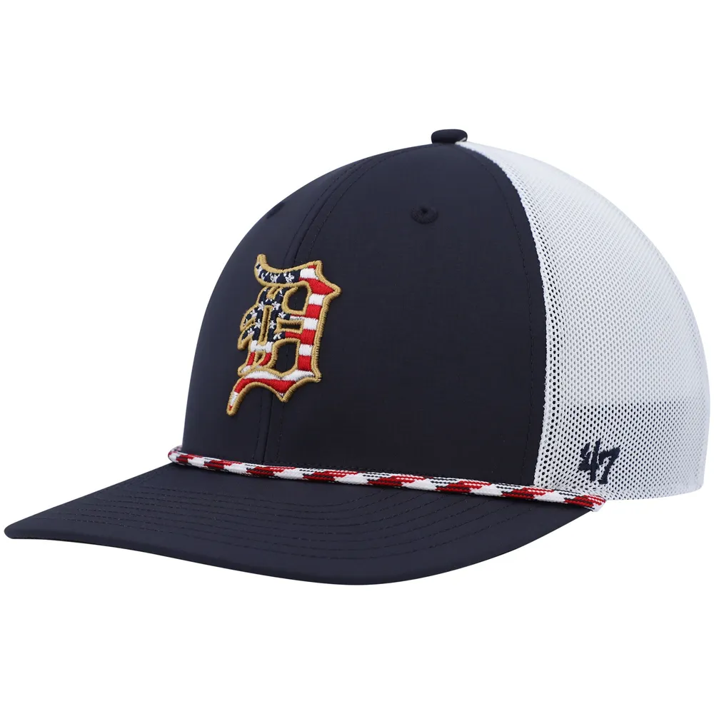 Detroit Tigers Navy 47 Trucker Hat