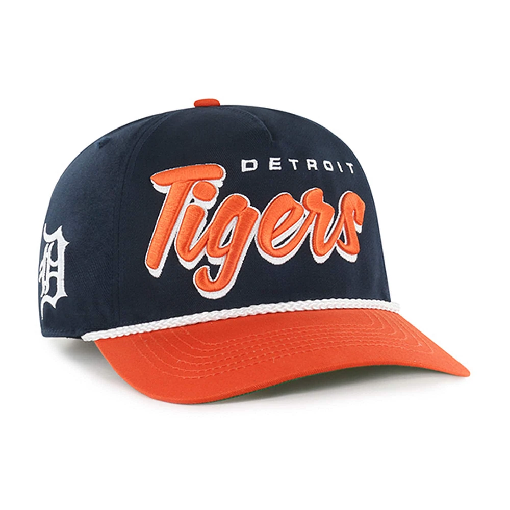 Men's '47 Navy Detroit Tigers Dropshadow Rope Hitch Adjustable Hat