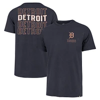 T-shirt pour hommes '47 Navy Detroit Tigers Hang Back Franklin