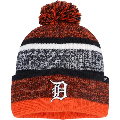 Detroit Tigers 47 Brand Bering Cuffed Knit Hat - Navy