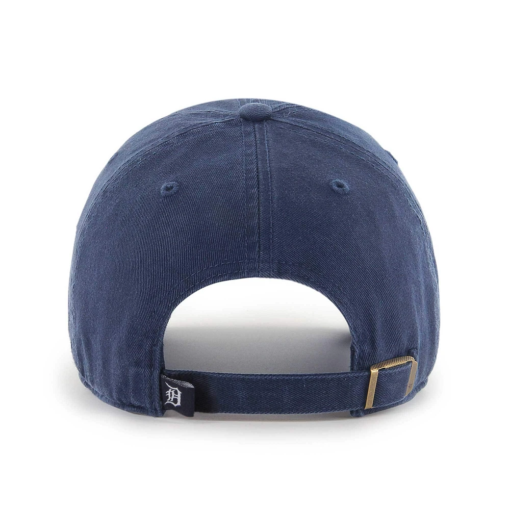Men's '47  Navy Detroit Tigers Team Pride Clean Up Adjustable Hat