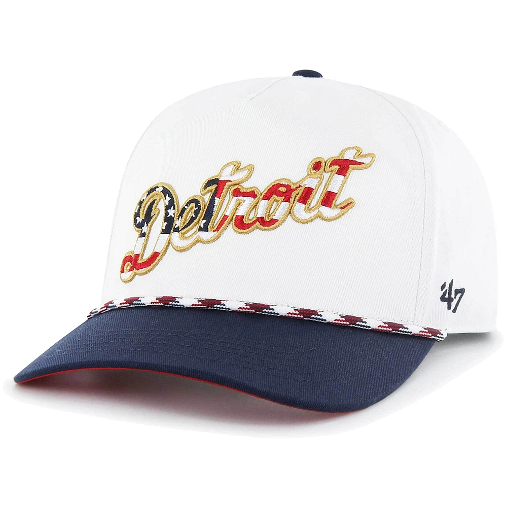 Casquette Snapback '47 Detroit Tigers Flag Script Hitch Snapback pour homme