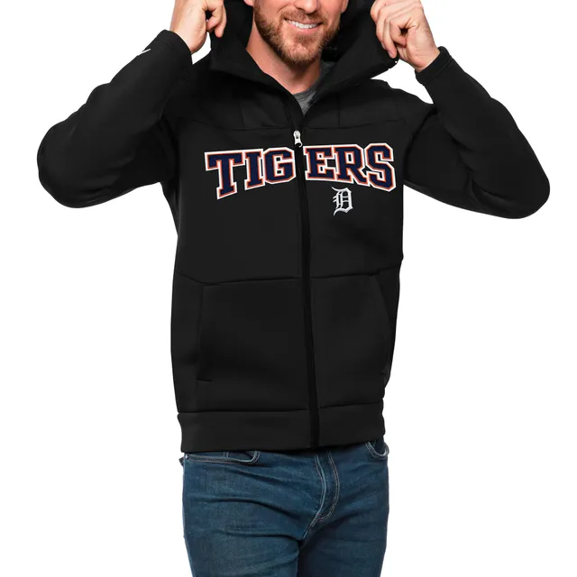 Lids Detroit Tigers Antigua Women's Team Absolute Full-Zip Hoodie