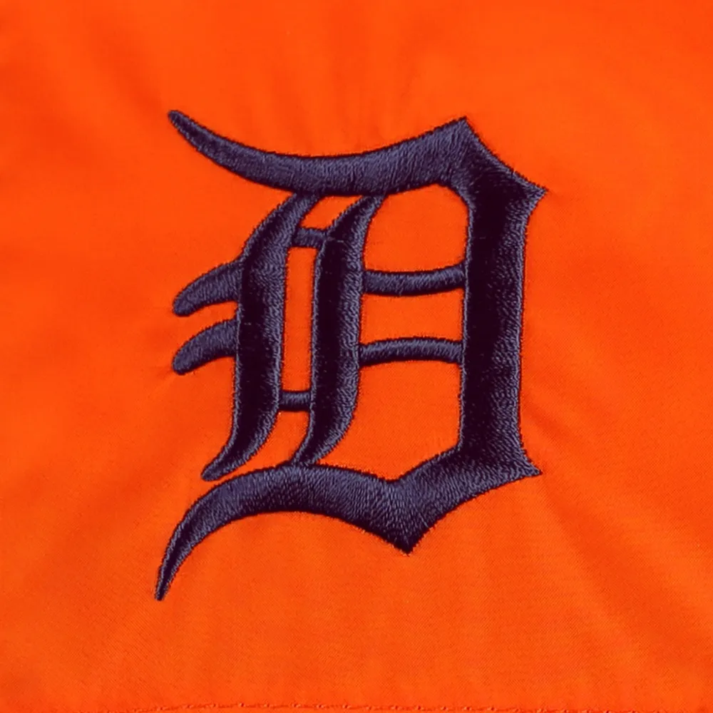 Men's Columbia Navy, Orange Detroit Tigers Omni-Shade Flash Forward Challenger Full-Zip Windbreaker