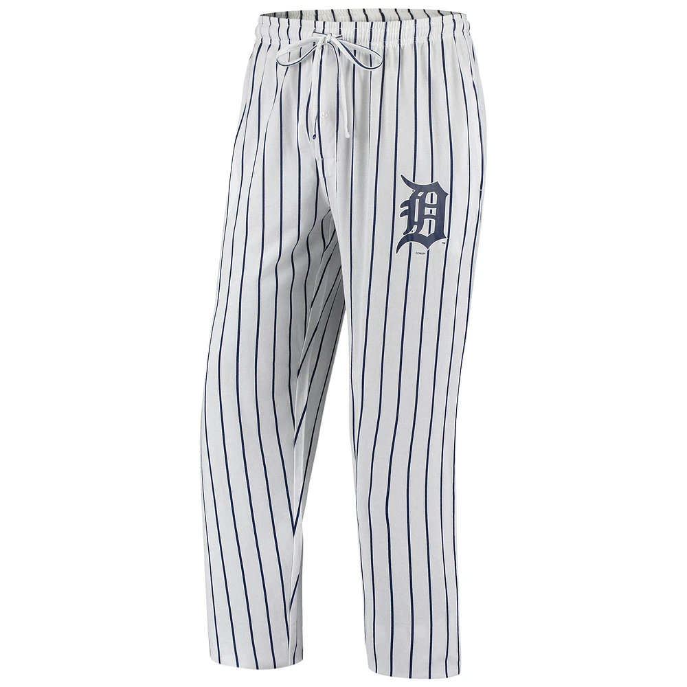 Pantalon à fines rayures Vigor Detroit Tigers Concepts Sport pour homme