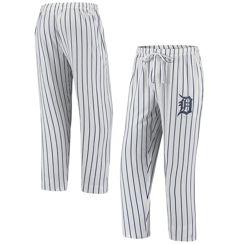 Pantalon à fines rayures Vigor Detroit Tigers Concepts Sport pour homme