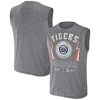 Men's Darius Rucker Collection by Fanatics Charcoal Detroit Tigers Relaxed-Fit Muscle Tank Top