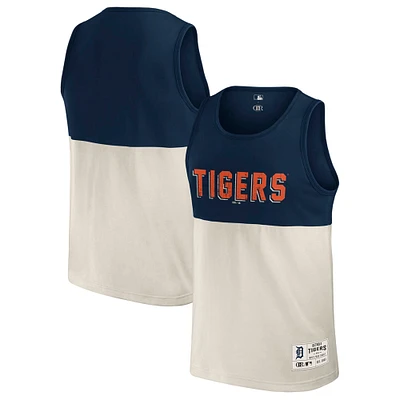 Collection Darius Rucker pour hommes par Fanatics Débardeur color block bleu marine Detroit Tigers