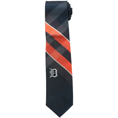 Detroit Tigers Woven Poly Grid Tie