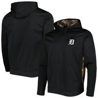 Men's Dunbrooke Black/Camo Detroit Tigers Ranger Pullover Hoodie