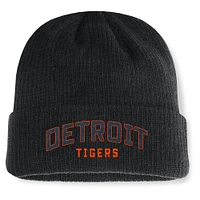 Bonnet en tricot à revers Andee des Detroit Tigers pour hommes Fanatics Black