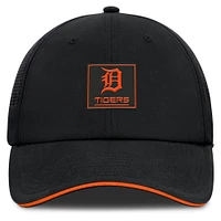 Men's Fanatics Black Detroit Tigers Level Up Driver Adjustable Hat