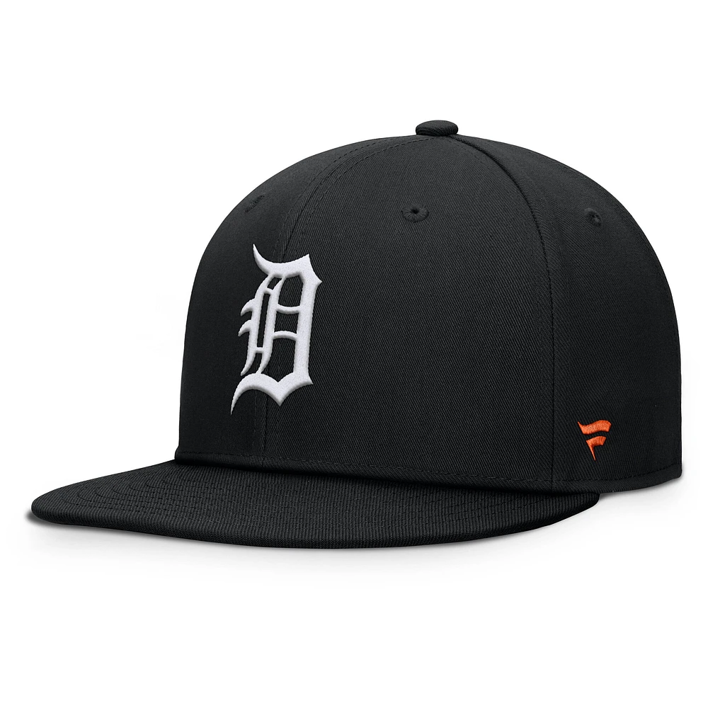 Men's Fanatics Black Detroit Tigers Walk-Off Bullpen Snapback Hat