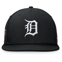 Men's Fanatics Black Detroit Tigers Walk-Off Bullpen Snapback Hat
