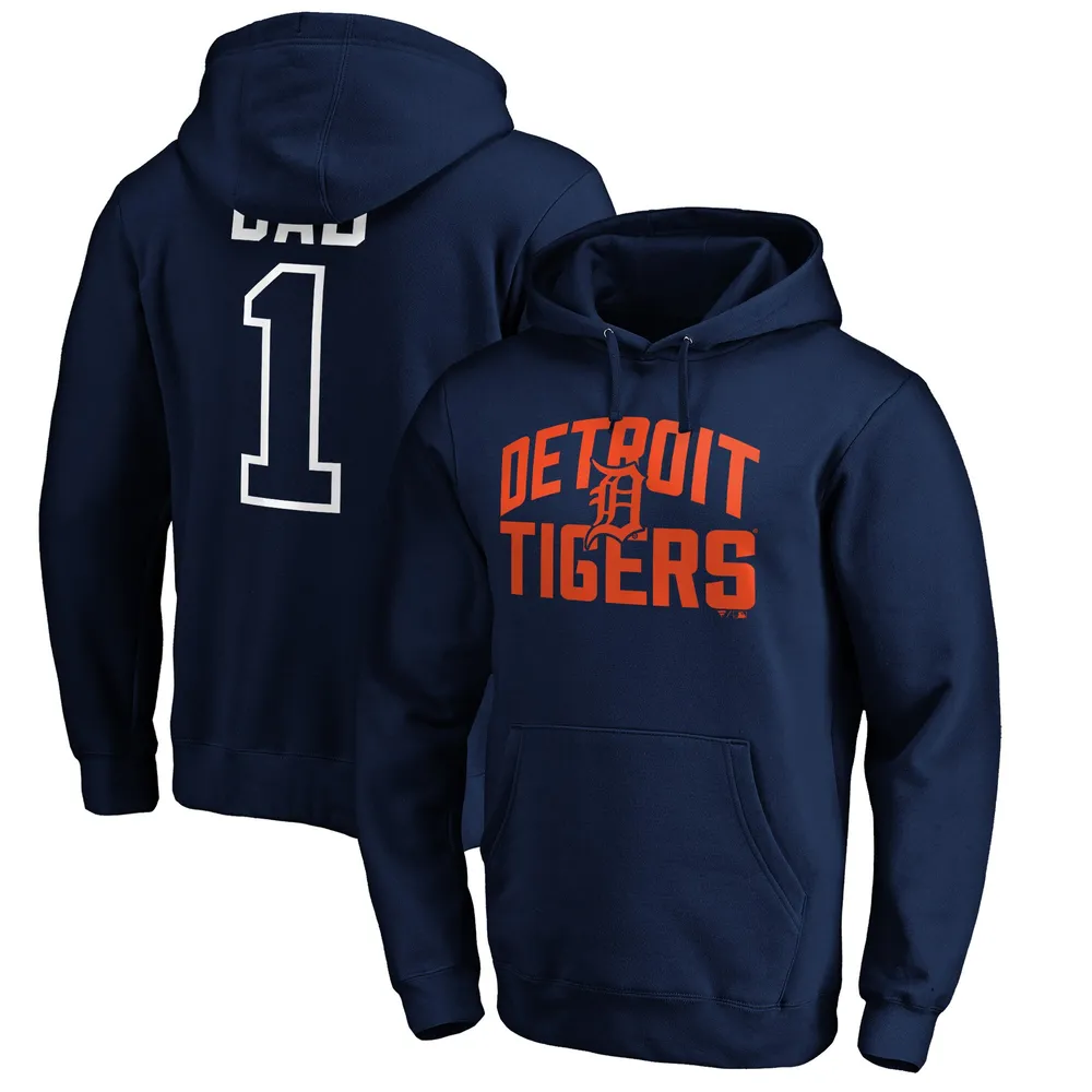 Lids Detroit Tigers Fanatics Branded Father's Day #1 Dad Pullover