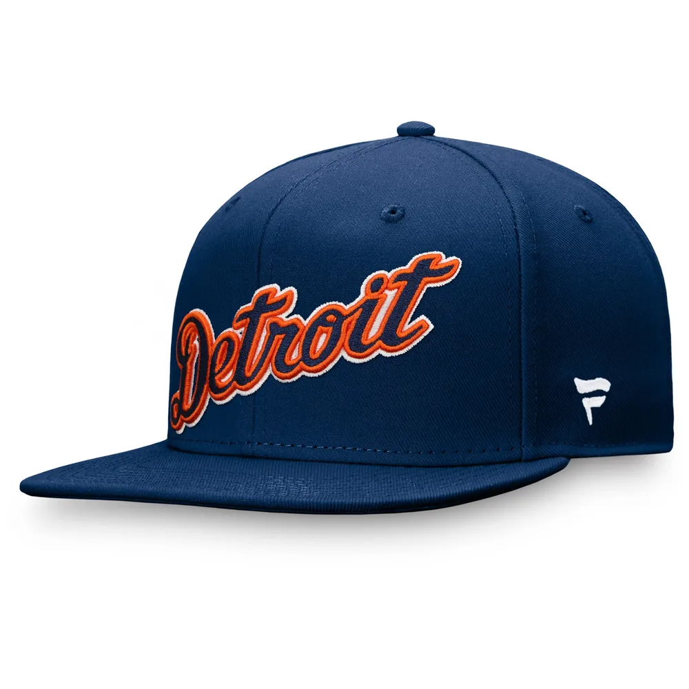 Men's Detroit Tigers Fanatics Branded Black Snapback Hat