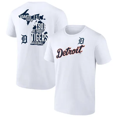 Detroit Tigers Fanatics Branded Team Hot Shot T-Shirt - White