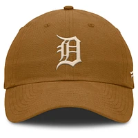 Casquette ajustable marron Detroit Tigers Act Natural Chopper pour hommes Fanatics