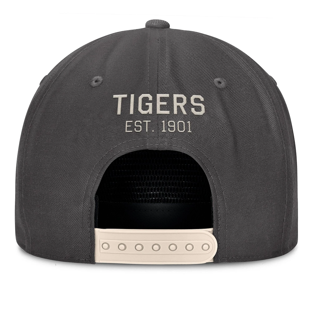Men's Fanatics Charcoal Detroit Tigers Closer Adjustable Hat
