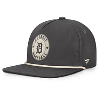 Men's Fanatics Charcoal Detroit Tigers Closer Adjustable Hat