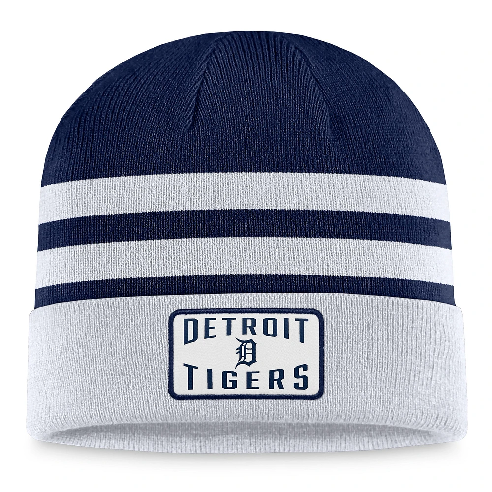 Men's Fanatics Gray Detroit Tigers Cuffed Knit Hat