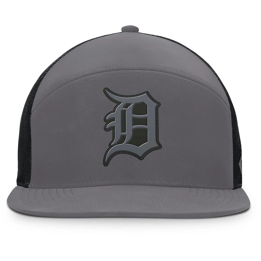 Casquette ajustable Fairweather pour homme Fanatics gris Detroit Tigers