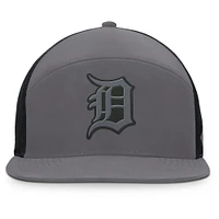 Casquette ajustable Fairweather pour homme Fanatics gris Detroit Tigers