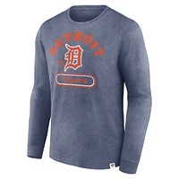 Men's Fanatics Navy Detroit Tigers Circus Catch Long Sleeve T-Shirt