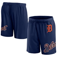 Men's Fanatics  Navy Detroit Tigers Clincher Mesh Shorts