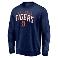 Men's Fanatics Navy Detroit Tigers Gametime Arch Pullover Sweatshirt