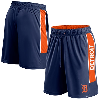 Short de défenseur Fanatics Navy Detroit Tigers Win The Match pour hommes