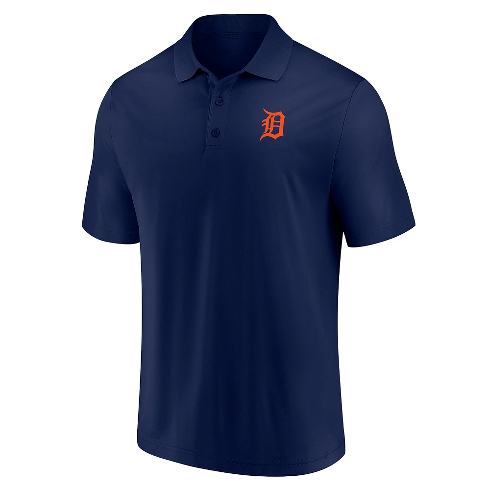 Men's Fanatics Navy Detroit Tigers Winning Streak Polo