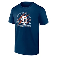 T-shirt Fanatics pour hommes, bleu marine, Detroit Tigers X 2023 SummerSlam