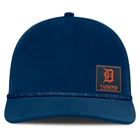Casquette ajustable Fanatics Royal Detroit Tigers Level Up Captain pour homme