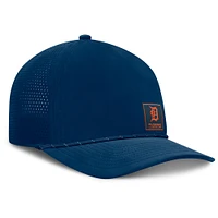 Casquette ajustable Fanatics Royal Detroit Tigers Level Up Captain pour homme